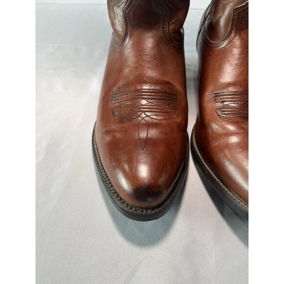 Twisted X Western Brown Cowboy Boots Mens R Toe 14" Tall Size 13EE MWT002 - Picture 3 of 15